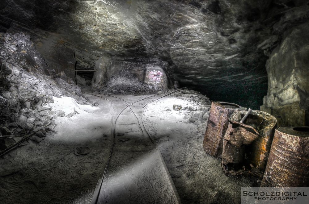 Indiana Jones Bergwerk verlassene Mine in Belgien Urban exploration