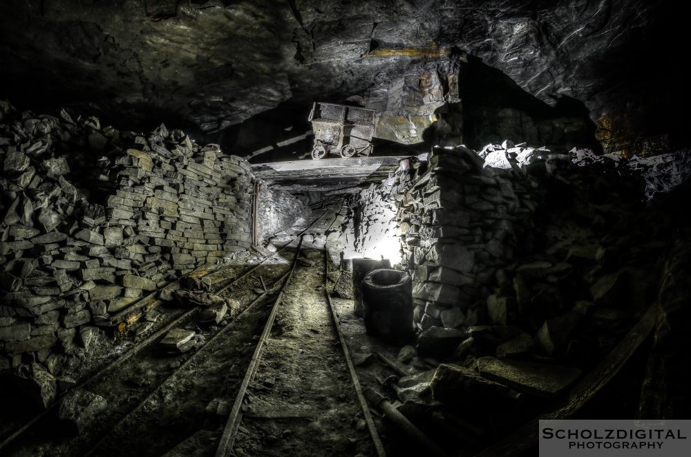 Indiana Jones Bergwerk verlassene Mine in Belgien Urban exploration