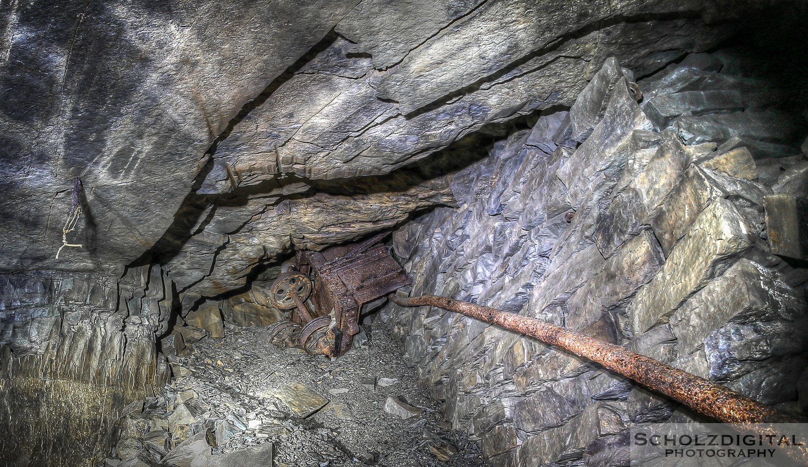 Indiana Jones Bergwerk verlassene Mine in Belgien Urban exploration