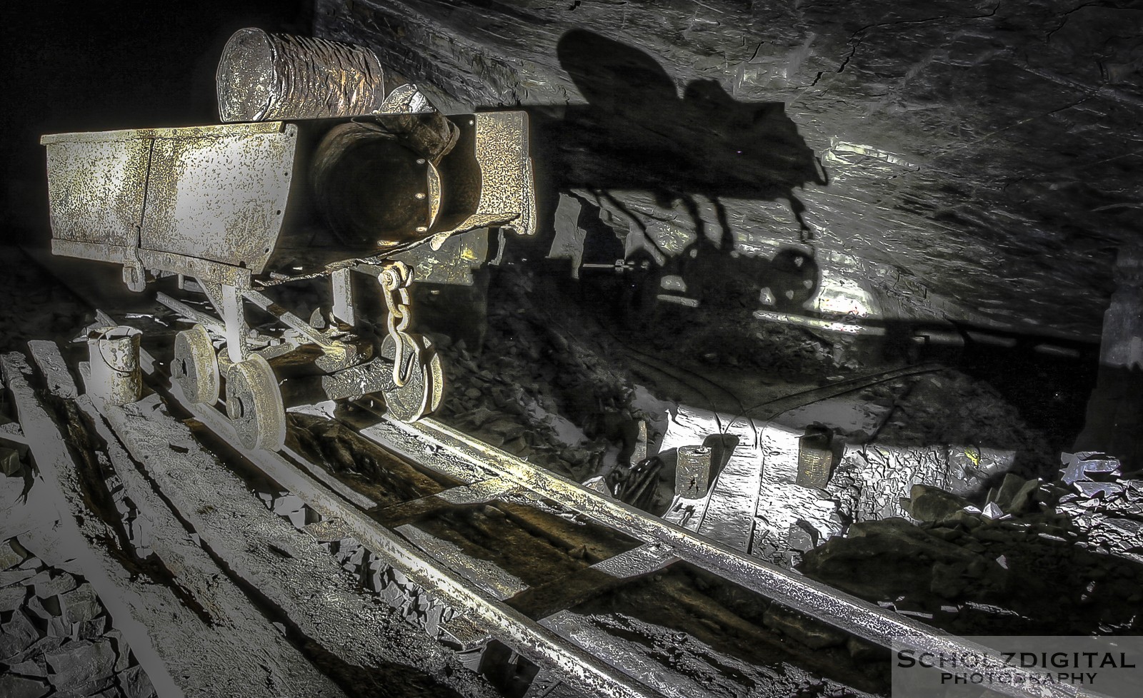 Indiana Jones Bergwerk verlassene Mine in Belgien Urban exploration