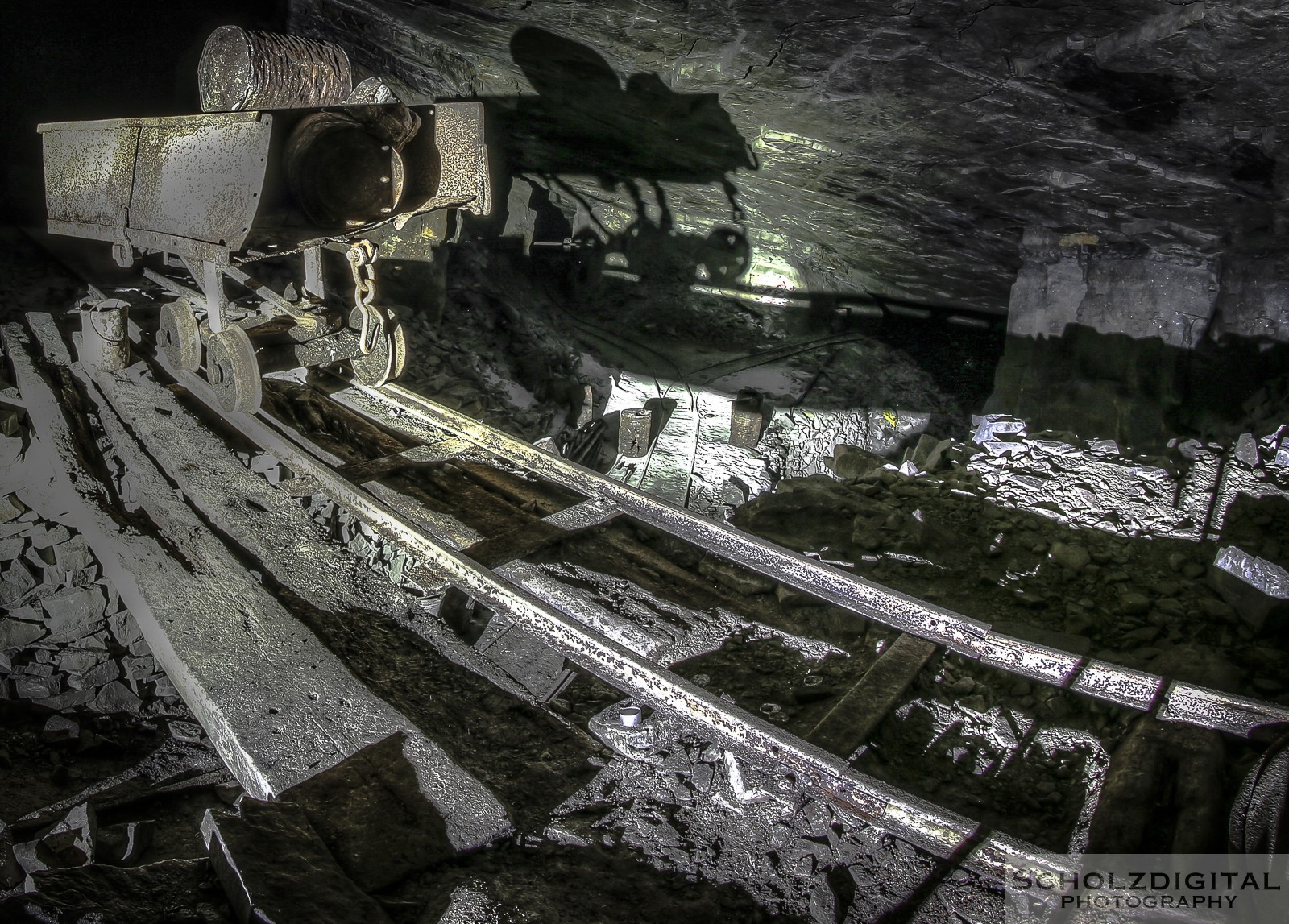 Indiana Jones Bergwerk verlassene Mine in Belgien Urban exploration