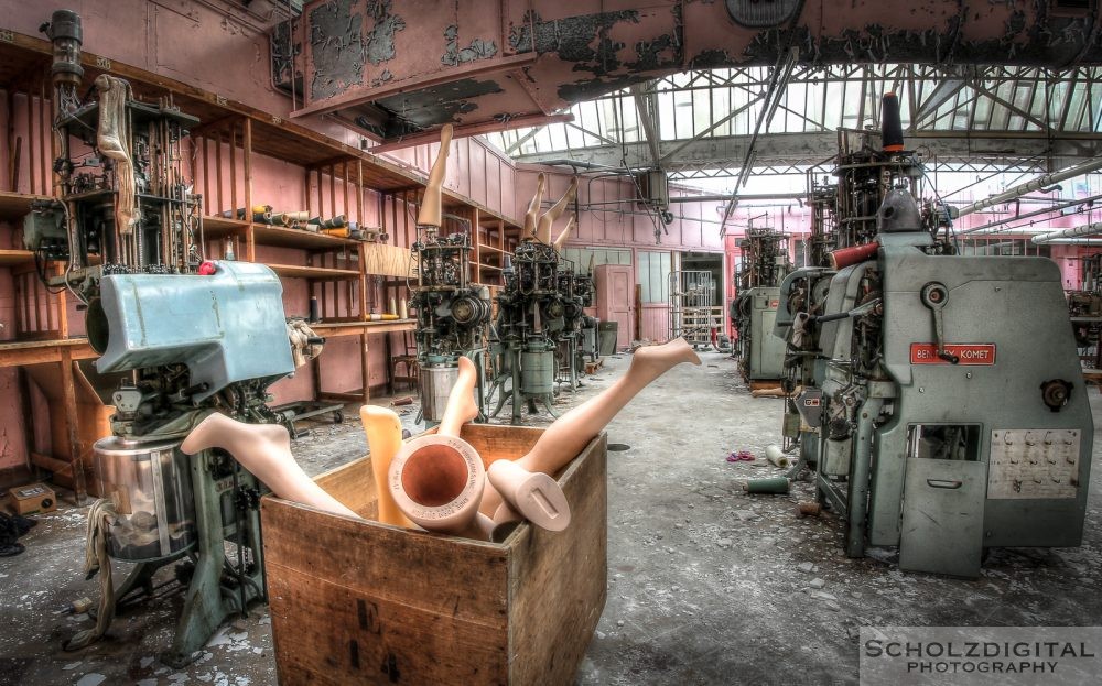 Legs Factory Urbex Frankreich Lost Place Frankreich verlassene Fabrik