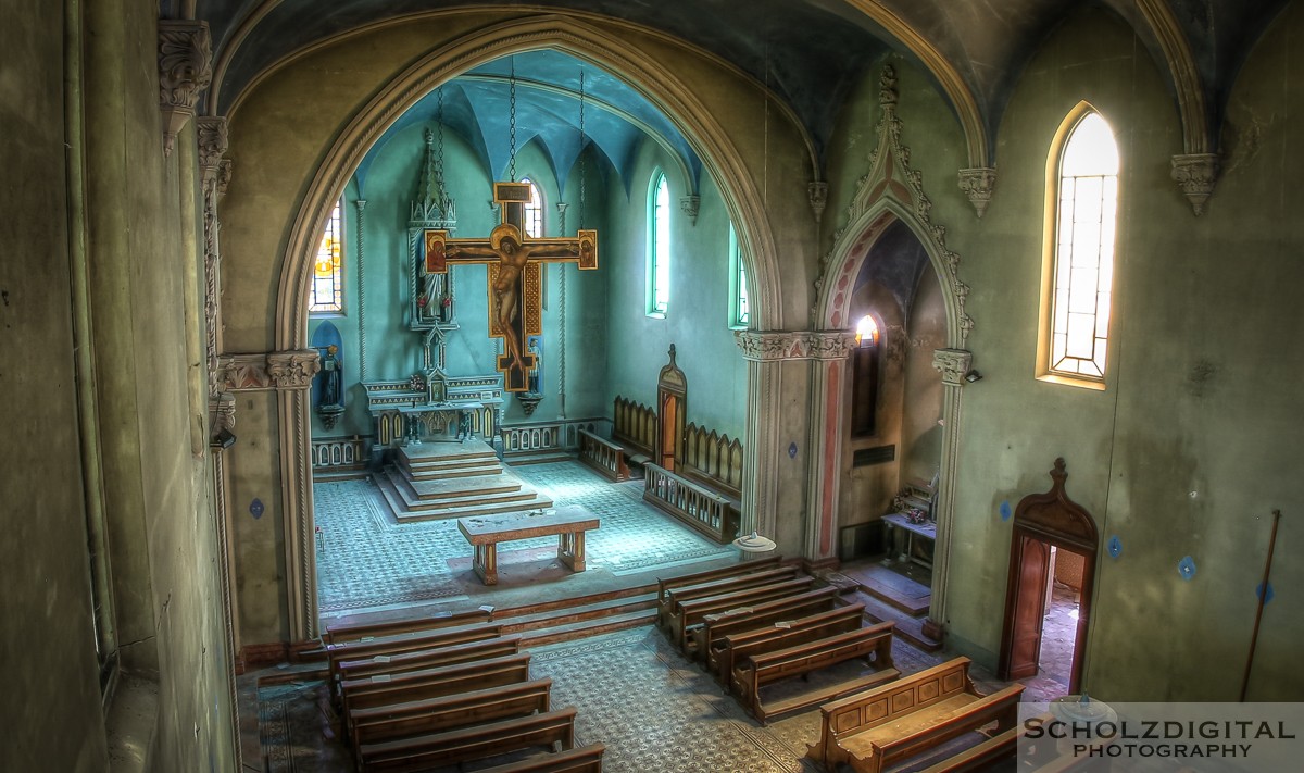 Blue Chapel Urbex Italy Italien Lost Place verlassene Orte Fotos URBEX