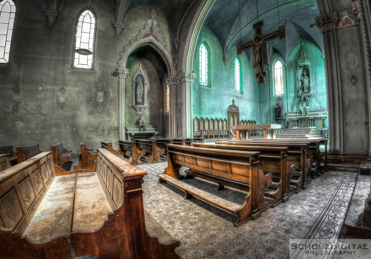 Blue Chapel Urbex Italy Italien Lost Place verlassene Orte Fotos URBEX