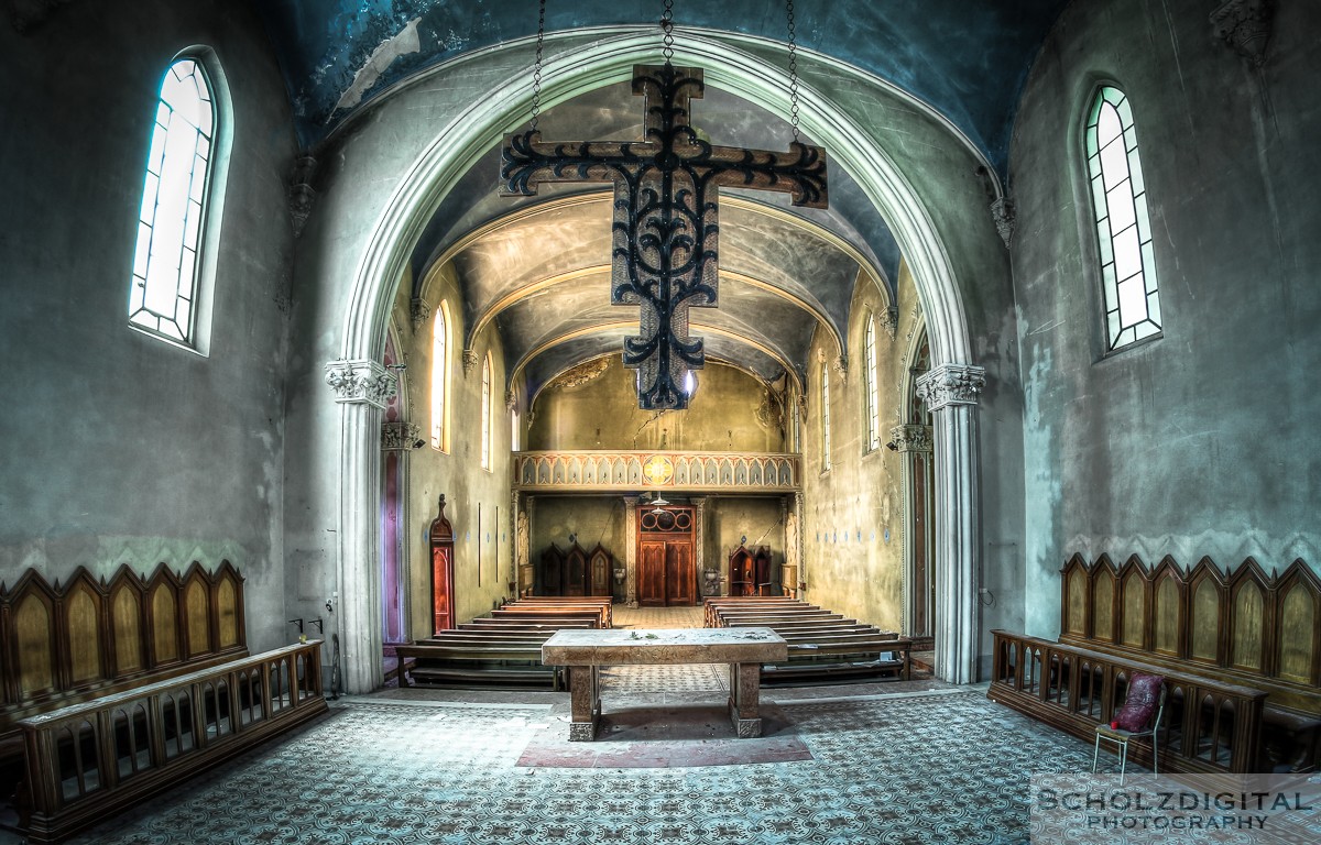 Blue Chapel Urbex Italy Italien Lost Place verlassene Orte Fotos URBEX