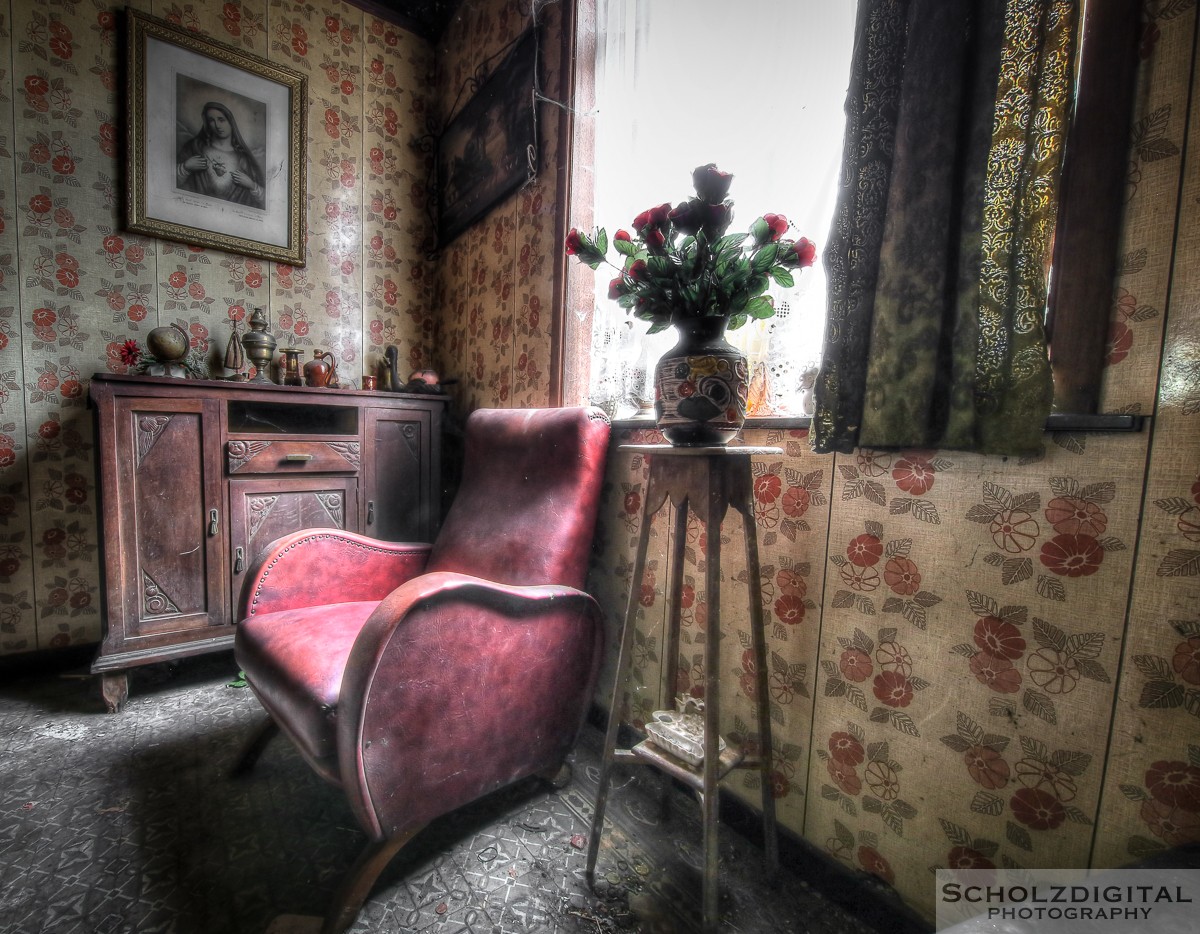 Ferme du Collectionneur, Urbex, lost place in Belgien verlassener Bauernhof Maison