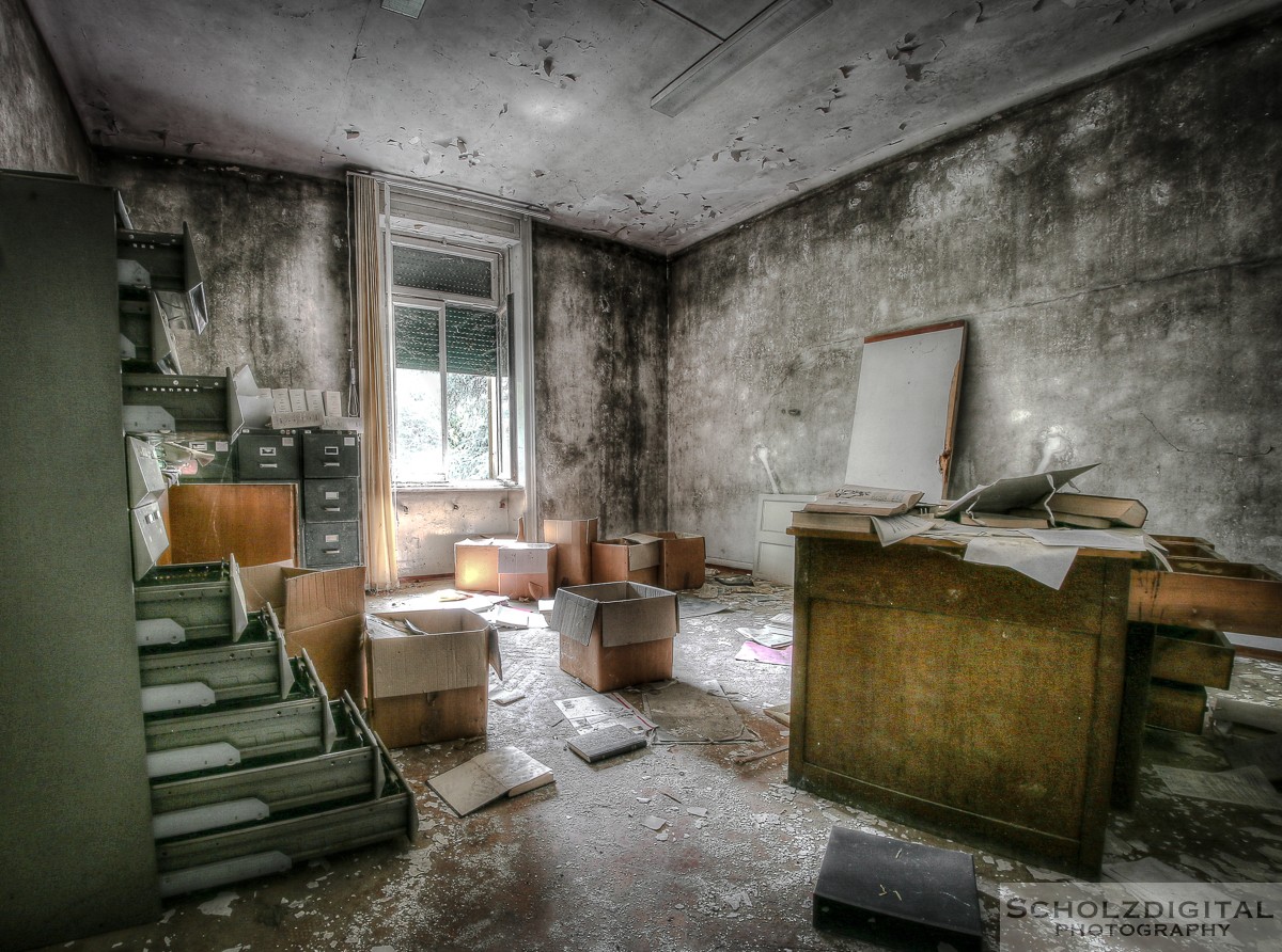 Urbex, Lost Place, HDR, Abandoned, verlassene Orte, verlassen, verlaten, Urban exploration, UE, Italy, Italien, Manicomio V