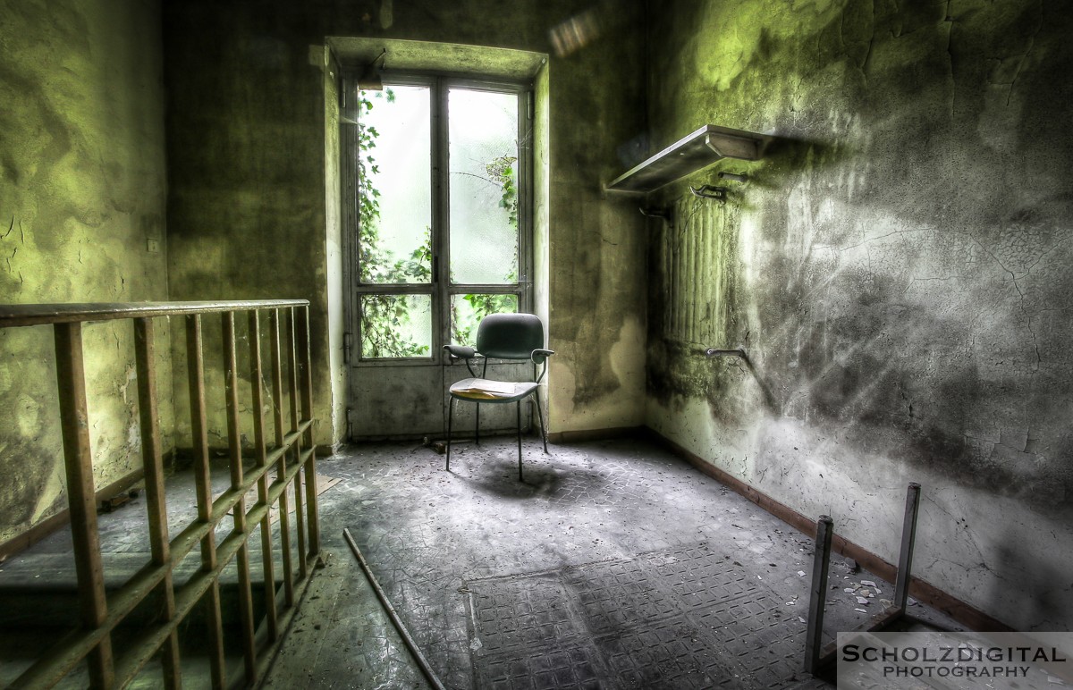 Urbex, Lost Place, HDR, Abandoned, verlassene Orte, verlassen, verlaten, Urban exploration, UE, Italy, Italien, Manicomio V