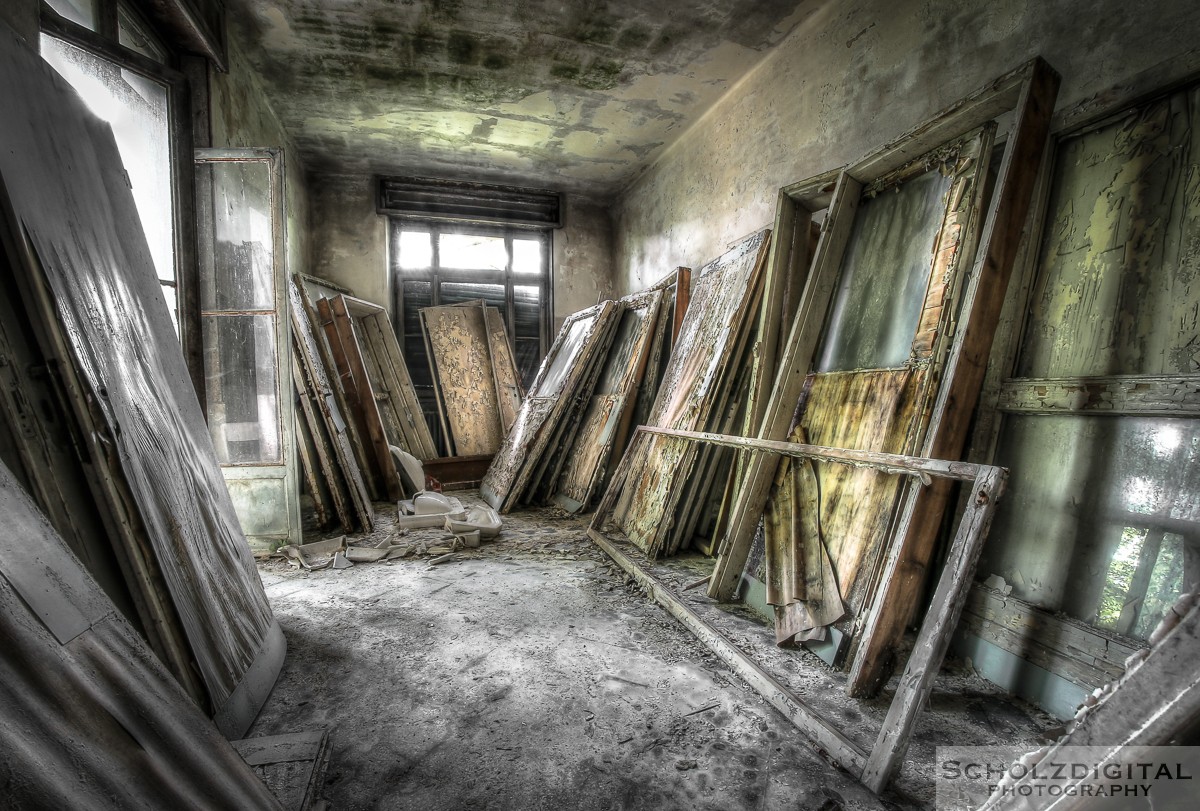 Urbex, Lost Place, HDR, Abandoned, verlassene Orte, verlassen, verlaten, Urban exploration, UE, Italy, Italien, Manicomio V