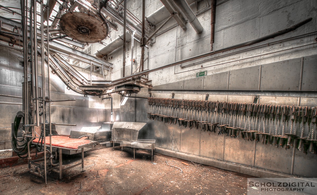 Abandoned, Belgie, Belgien, HDR, Lost Place, Schlachthof, Slaughterhouse, UE, Urban exploration, Urbex, verlassen, Verlassene Orte, verlaten