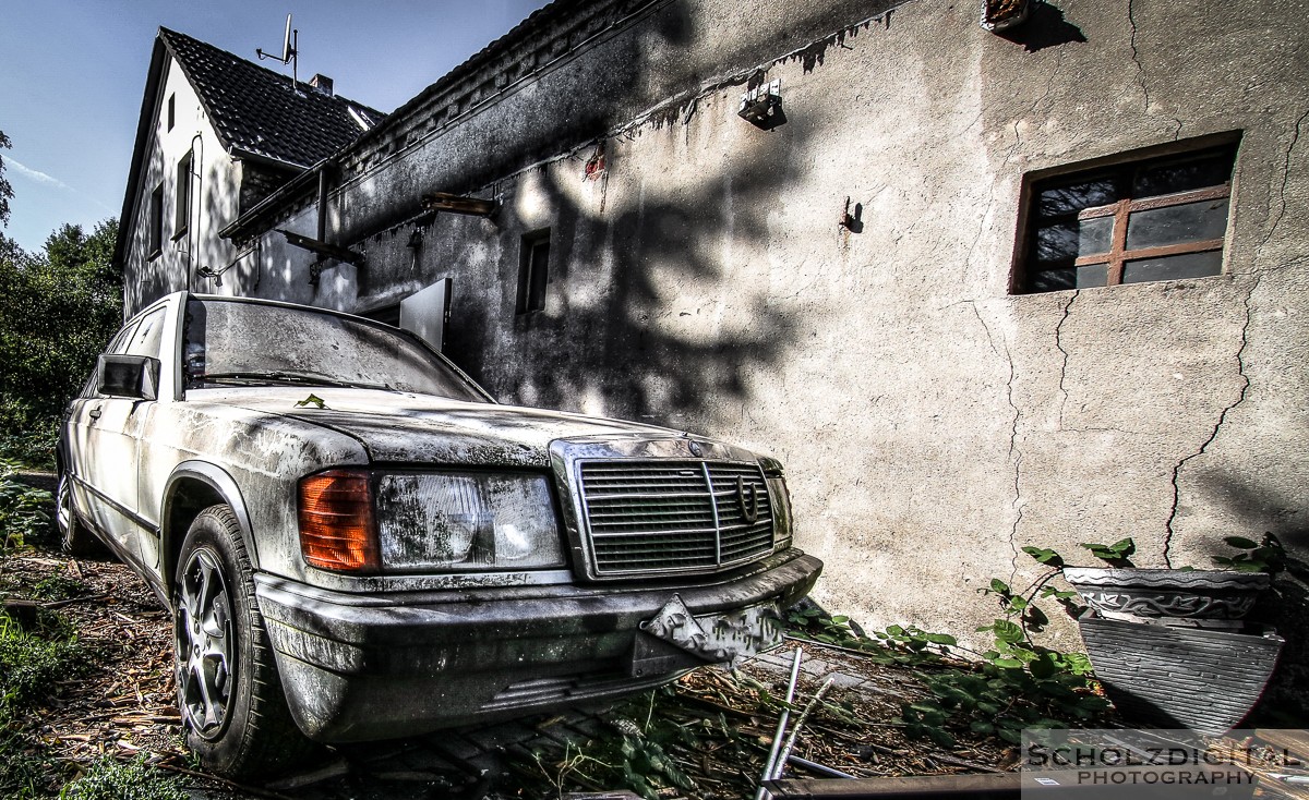 Abandoned, HDR, Lost Place, Maison Mercedes, UE, Urban exploration, Urbex, verlassen, Verlassene Orte, Verlassene Orte in Deutschland, verlaten