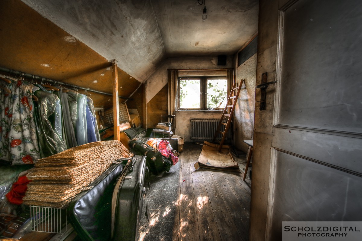 Urbex, Lost Place, HDR, Abandoned, verlassene Orte, verlassen, verlaten, Urban exploration, UE, Maison Paolo Veroneso, Verlassene Orte in Deutschland