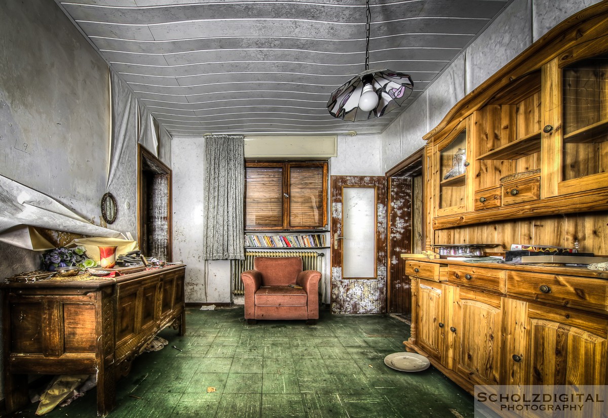 Urbex, Lost Place, HDR, Abandoned, verlassene Orte, verlassen, verlaten, Urban exploration, UE, Maison Paolo Veroneso, Verlassene Orte in Deutschland