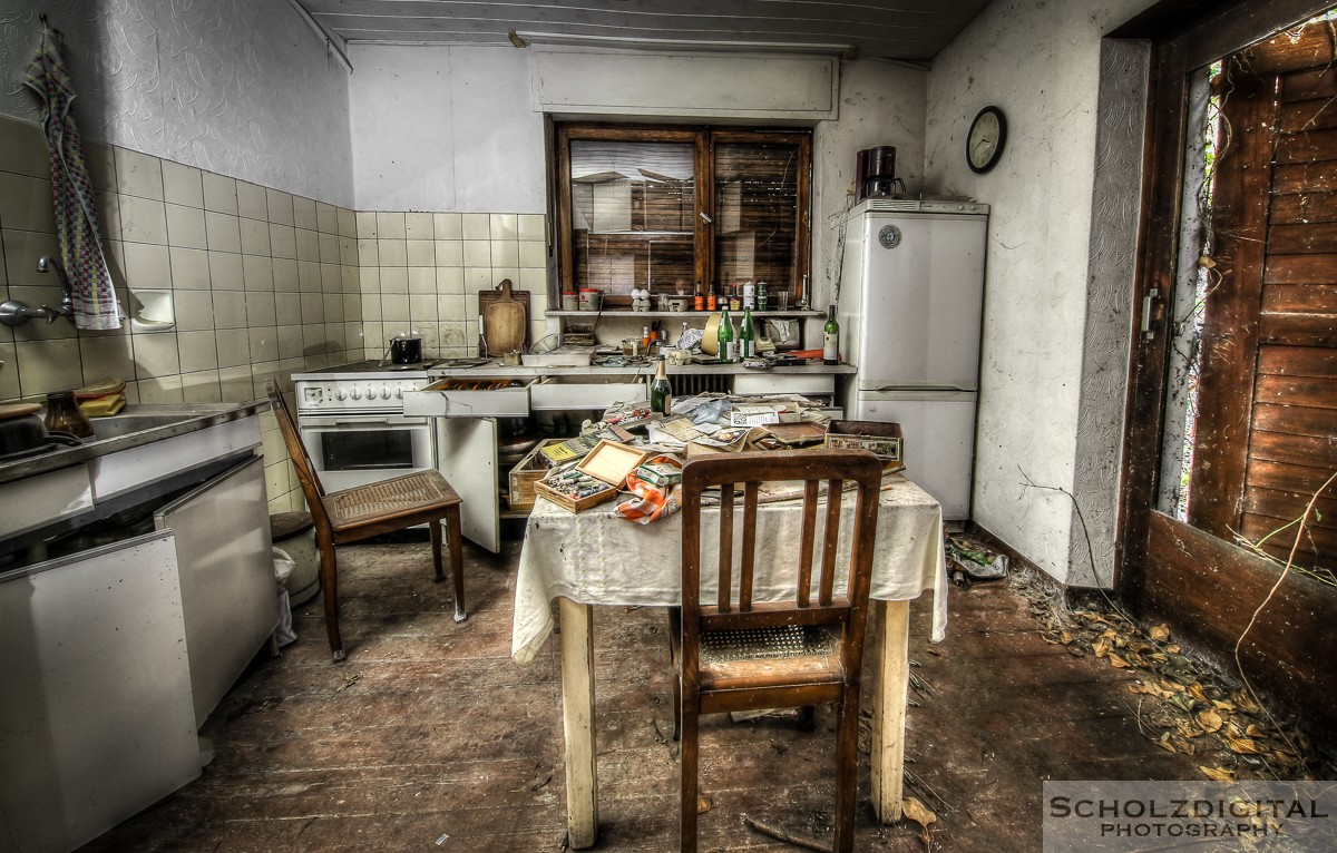 Urbex, Lost Place, HDR, Abandoned, verlassene Orte, verlassen, verlaten, Urban exploration, UE, Maison Paolo Veroneso, Verlassene Orte in Deutschland