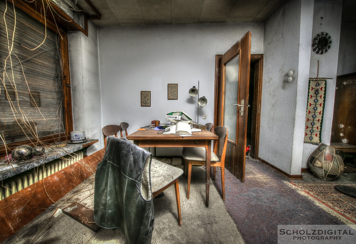 Urbex, Lost Place, HDR, Abandoned, verlassene Orte, verlassen, verlaten, Urban exploration, UE, Maison Paolo Veroneso, Verlassene Orte in Deutschland