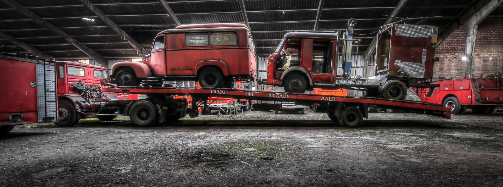 Abandoned, Feuerwehr, Fire Figther Trucks, HDR, Lost Place, UE, Urban exploration, Urbex, verlassen, Verlassene Orte, Verlassene Orte in Belgien, verlaten