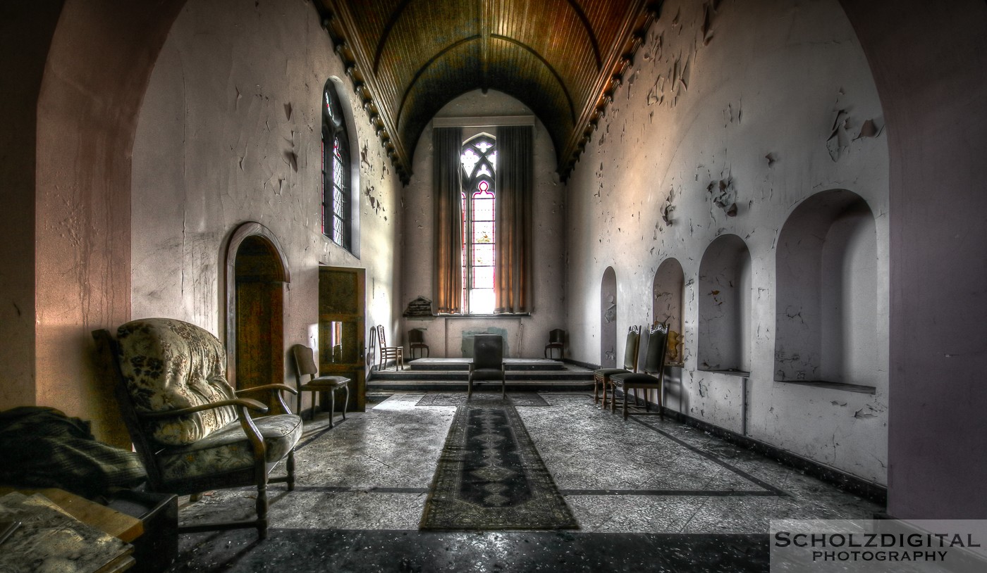 Abandoned, Abby, Abtei, Belgie, Carmel De La Reparation, HDR, Kloster, Lost Place, Monastere Monastere Antoinette, UE, Urban exploration, Urbex, Urbex Belgien, verlassen, Verlassene Orte, Verlassene Orte in Belgien,