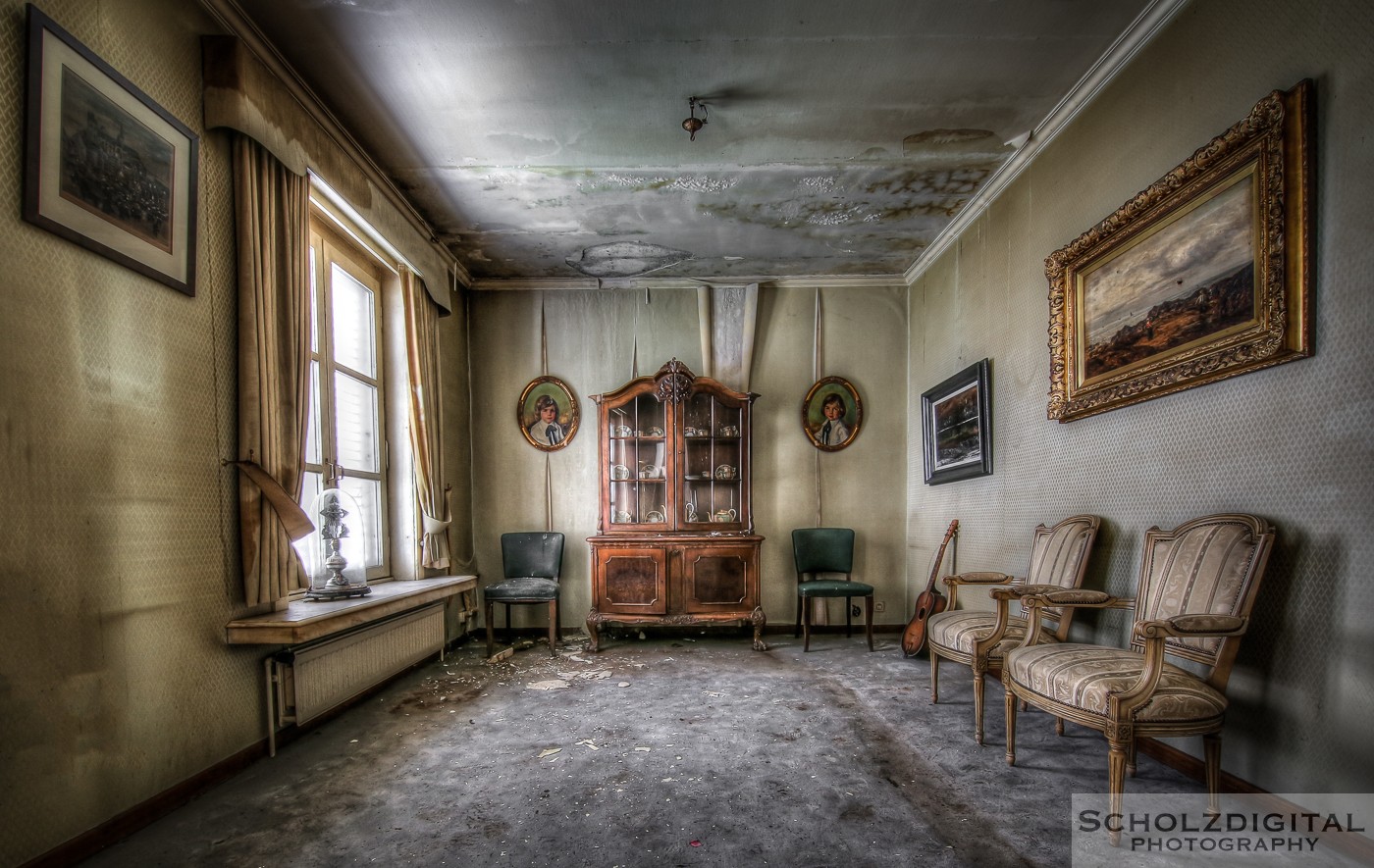 Urbex, Lost Place, HDR, Abandoned, verlassene Orte, verlassen, verlaten, Urban exploration, UE, Puppenwald, Verlassene Orte in Belgien, Villa Baron, Urbex Belgien, Belgie, Villa, Manoir,