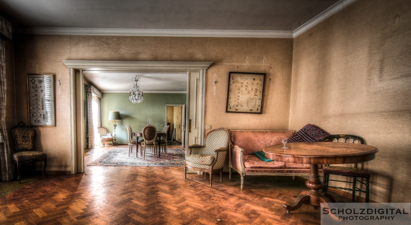 Urbex, Lost Place, HDR, Abandoned, verlassene Orte, verlassen, verlaten, Urban exploration, UE, Puppenwald, Verlassene Orte in Belgien, Villa Baron, Urbex Belgien, Belgie, Villa, Manoir,