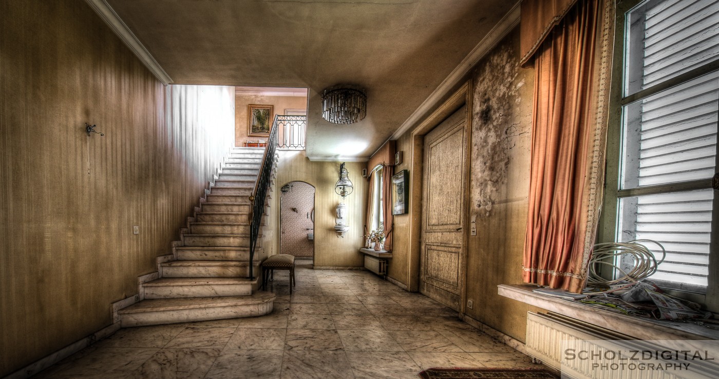 Urbex, Lost Place, HDR, Abandoned, verlassene Orte, verlassen, verlaten, Urban exploration, UE, Puppenwald, Verlassene Orte in Belgien, Villa Baron, Urbex Belgien, Belgie, Villa, Manoir,