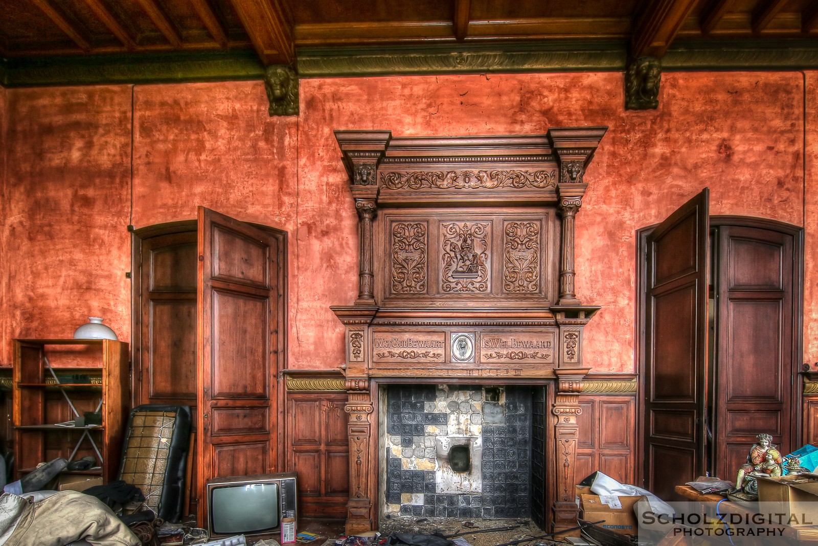 Abandoned, Chateau Hohner, HDR, Lost Place, UE, Urban exploration, Urbex, verlassen, Verlassene Orte, Verlassene Orte in Belgien, verlaten