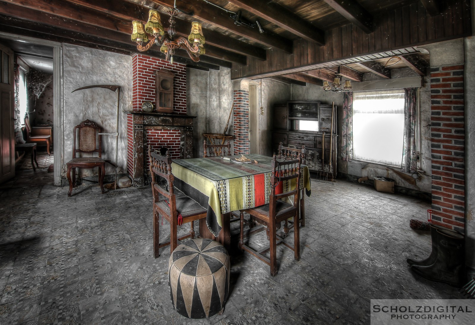 Urbex, Lost Place, HDR, Abandoned, verlassene Orte, verlassen, verlaten, Urban exploration, UE, Verlassene Orte in Belgien, Ferme Serenade, Bauernhof