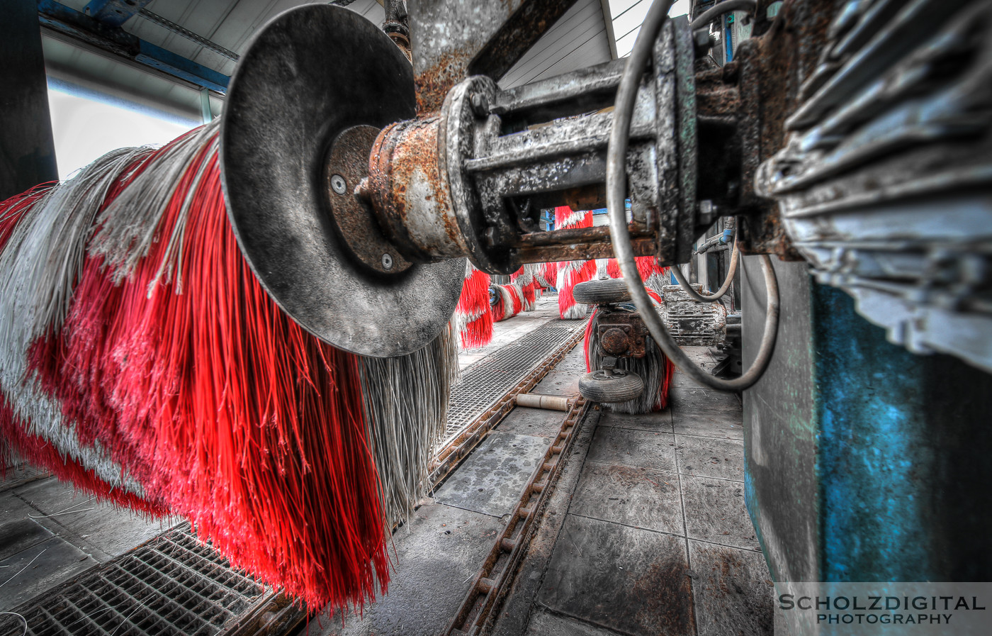 Abandoned, Car Wash, HDR, Lost Place, UE, Urban exploration, Urbex, verlassen, Verlassene Orte, Verlassene Orte in Belgien, verlaten