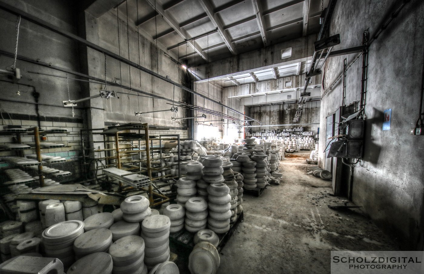 Urbex, Lost Place, HDR, Abandoned, verlassene Orte, verlassen, verlaten, Urban exploration, UE, Verlassene Orte in Deutschland, Porzellanfabrik Pottery,