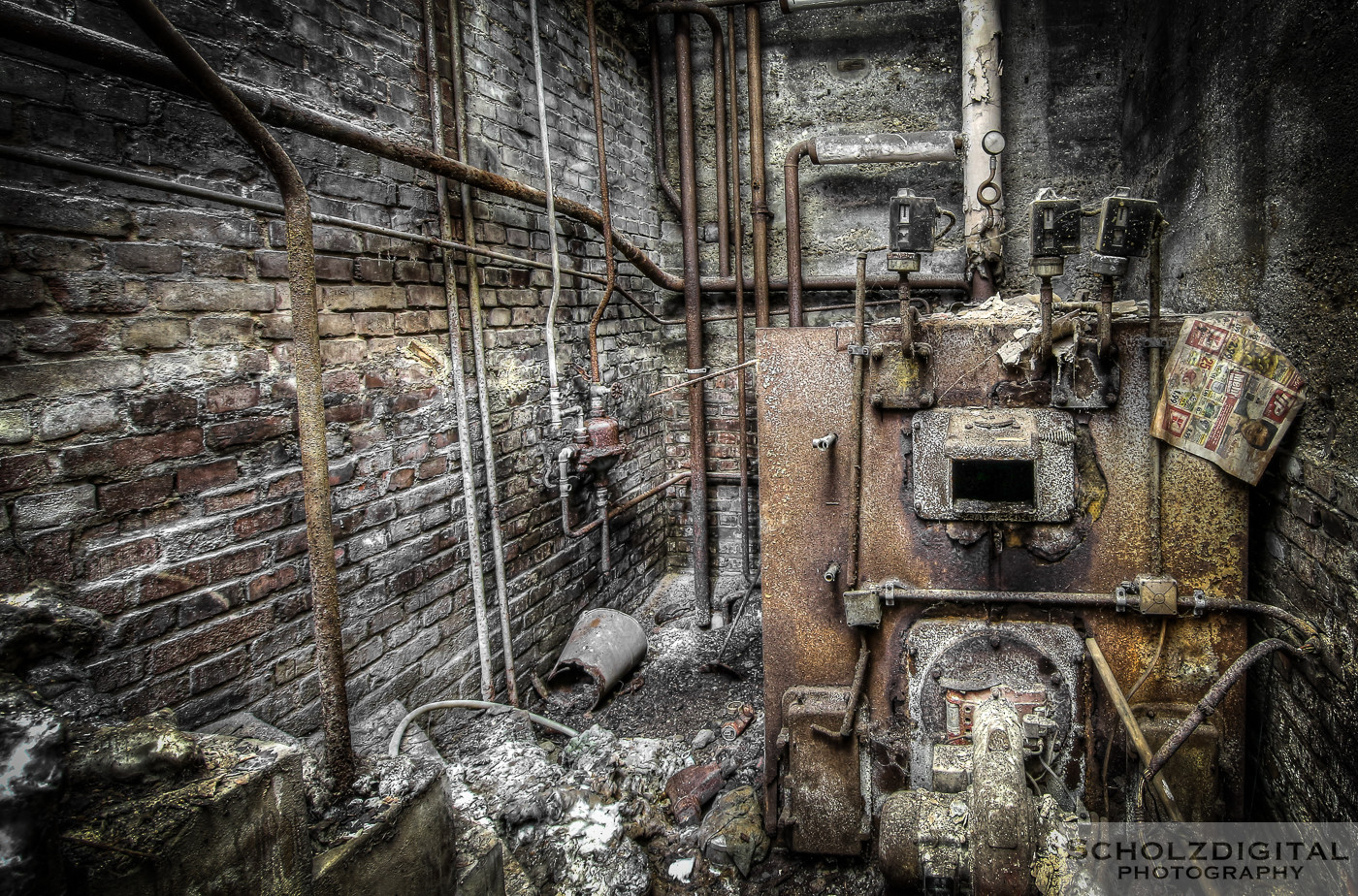 Urbex, Lost Place, HDR, Abandoned, verlassene Orte, verlassen, verlaten, Urban exploration, UE, Verlassene Orte in Deutschland, Rhein Emscher Armaturen