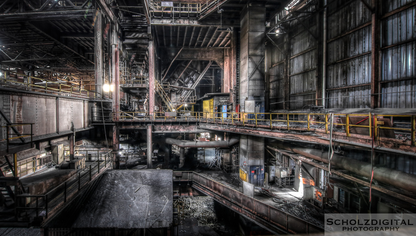 Urbex, Lost Place, HDR, Abandoned, verlassene Orte, verlassen, verlaten, Urban exploration, UE, Verlassene Orte in Belgien, Heavy Metal, Stahlwerk,