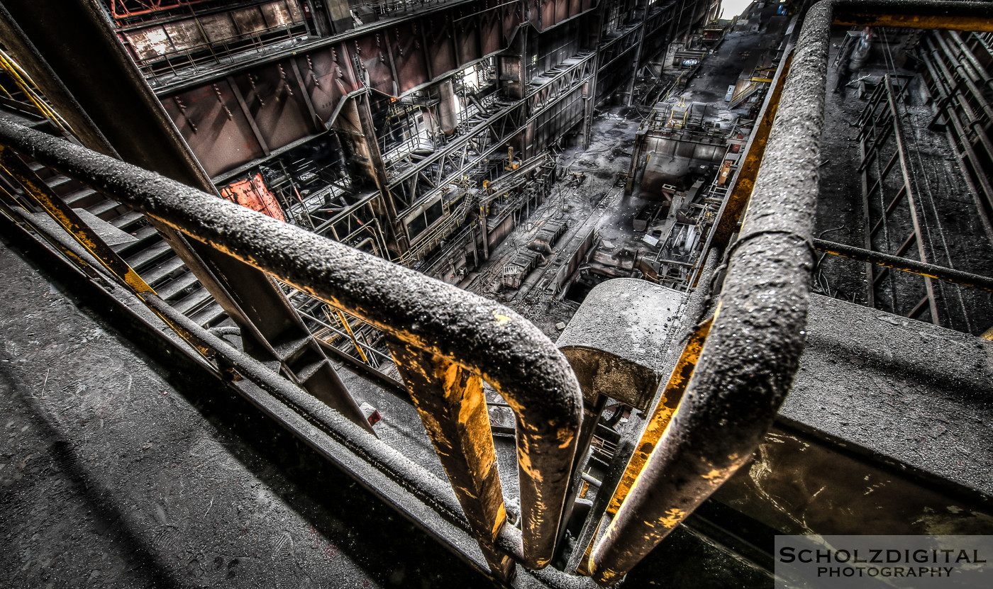 Urbex, Lost Place, HDR, Abandoned, verlassene Orte, verlassen, verlaten, Urban exploration, UE, Verlassene Orte in Belgien, Heavy Metal, Stahlwerk,