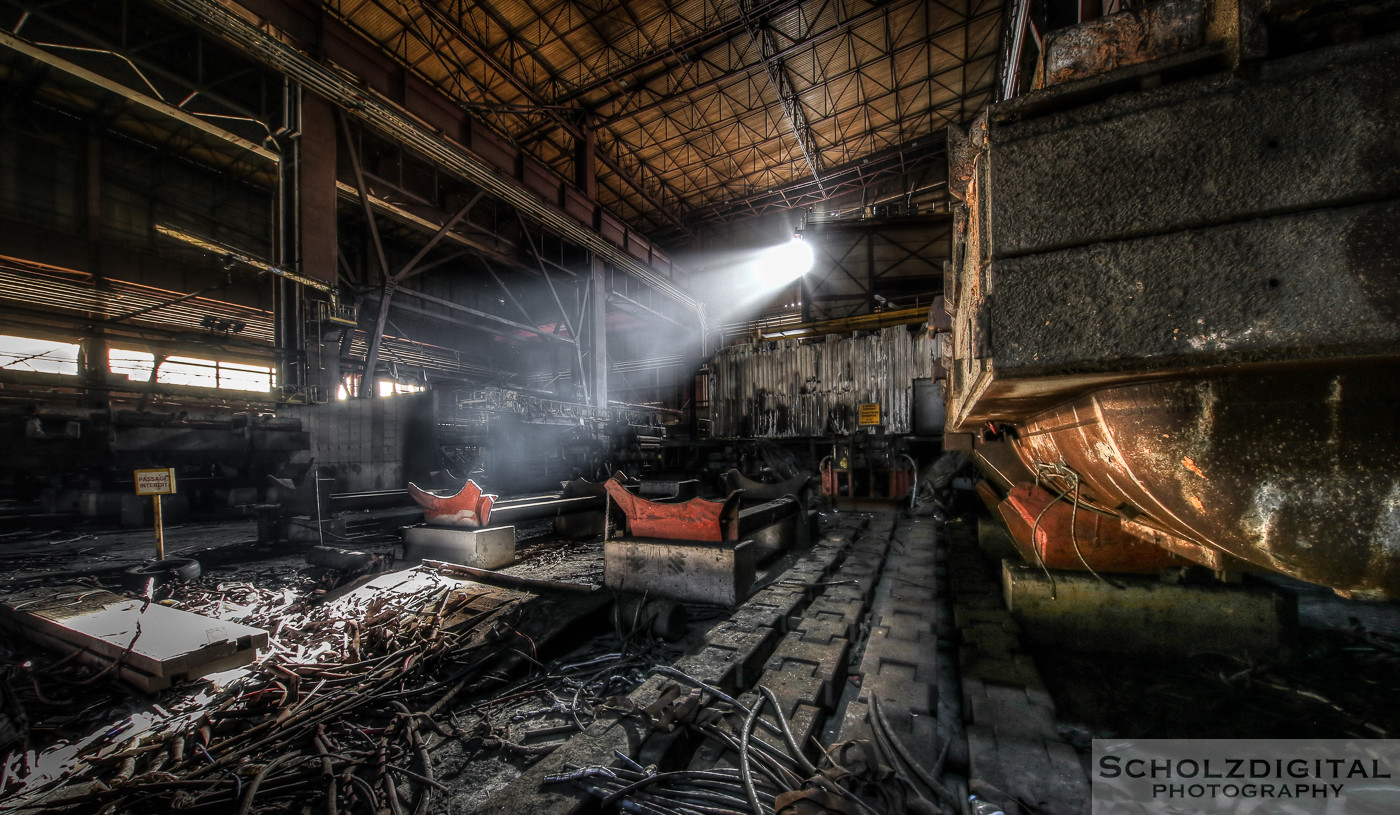 Urbex, Lost Place, HDR, Abandoned, verlassene Orte, verlassen, verlaten, Urban exploration, UE, Verlassene Orte in Belgien, Heavy Metal, Stahlwerk,