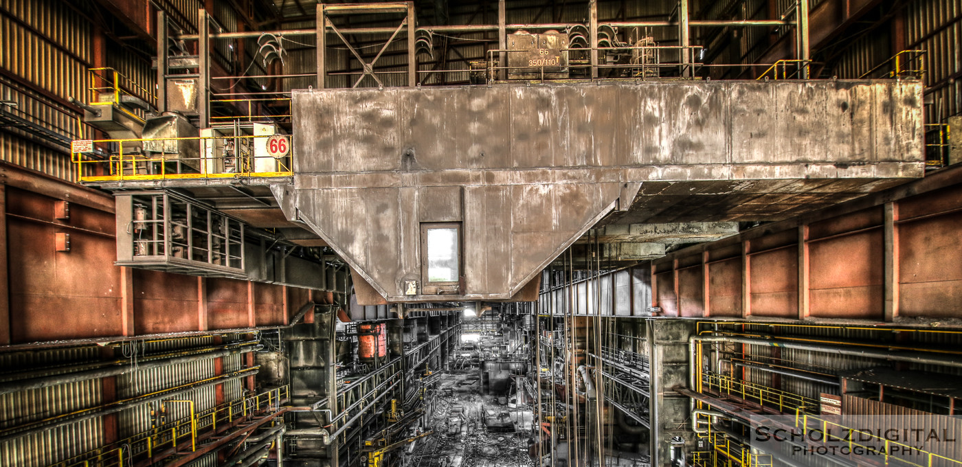 Urbex, Lost Place, HDR, Abandoned, verlassene Orte, verlassen, verlaten, Urban exploration, UE, Verlassene Orte in Belgien, Heavy Metal, Stahlwerk,