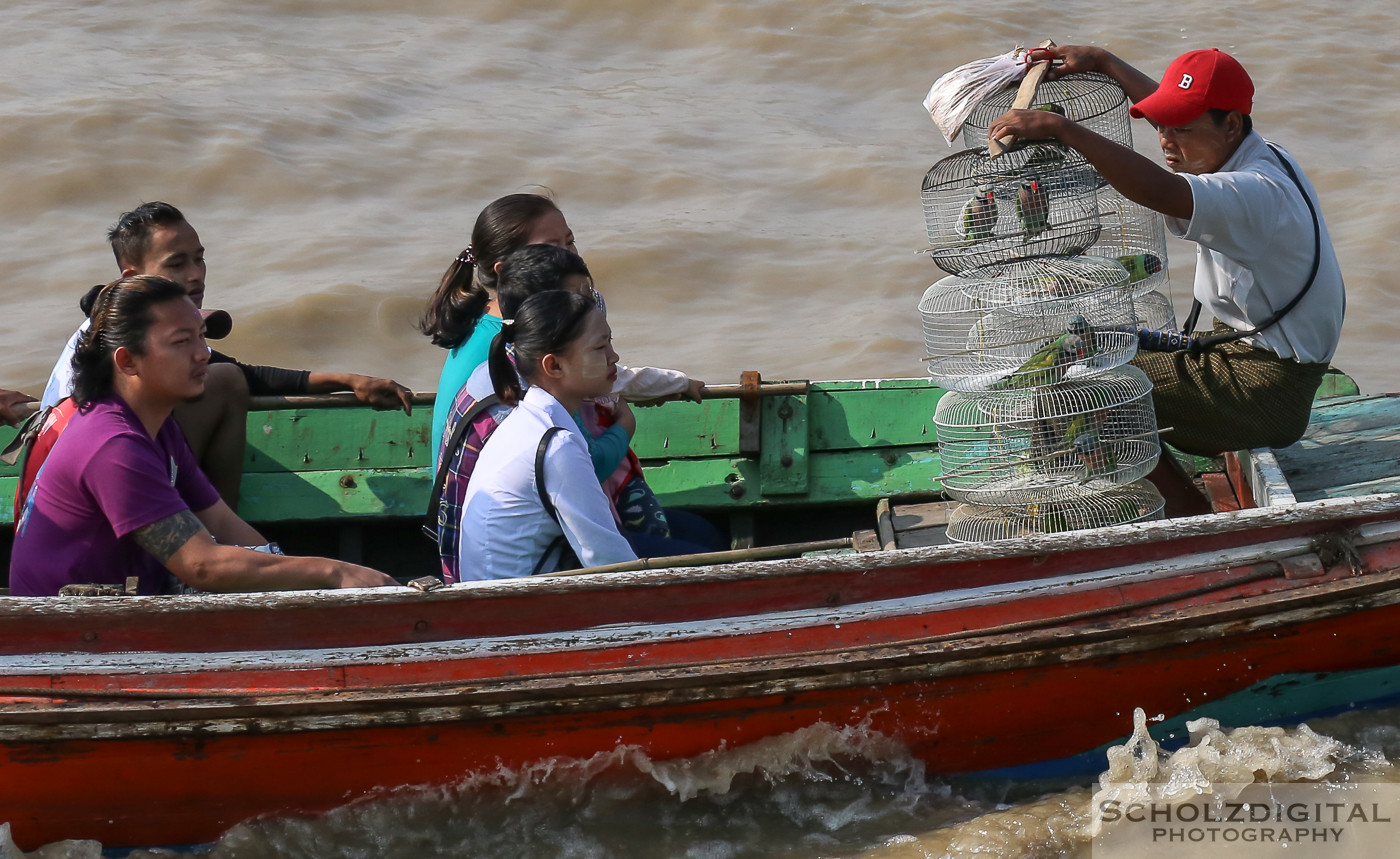 Exploring, Yangon, Travelling, Myanmar, Birma, Burma, Rangun, Hafen, Boote