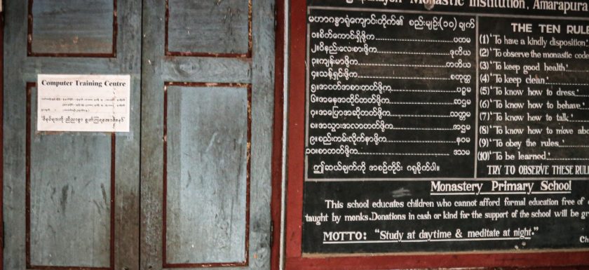 Monastery Primary School,Myanmar, Travelling,Asia, Bagan, Birma, Burma, Exploring, globetrotter, Irrawaddy, Mandalay, Southeastasia, Streetphotography, travel, Travelling, travelphotography, Wanderlust