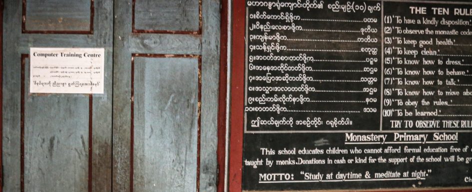 Monastery Primary School,Myanmar, Travelling,Asia, Bagan, Birma, Burma, Exploring, globetrotter, Irrawaddy, Mandalay, Southeastasia, Streetphotography, travel, Travelling, travelphotography, Wanderlust