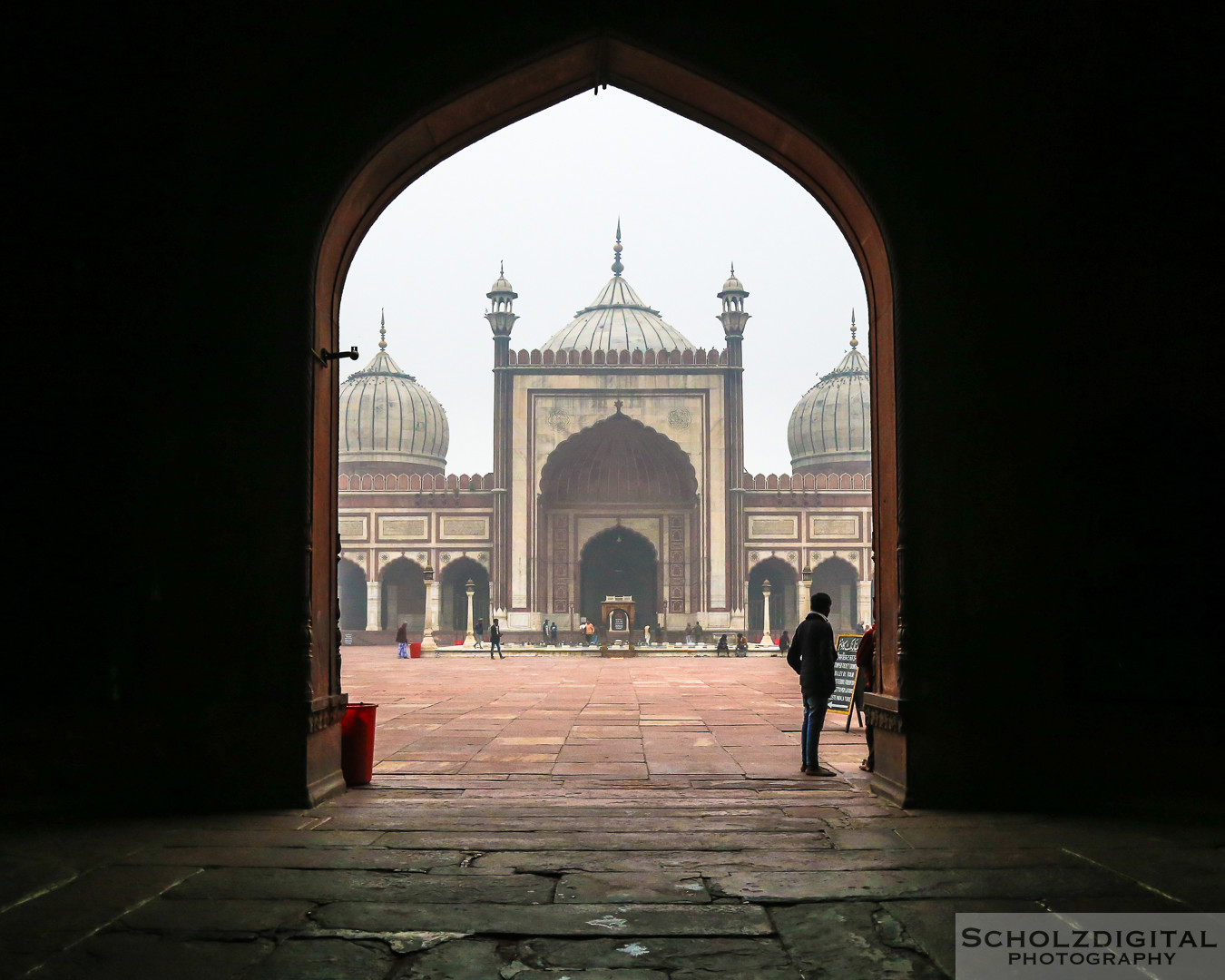 Asien, India, Indien, Jama Masjid in Delhi, Moschee, Shahjahanabad