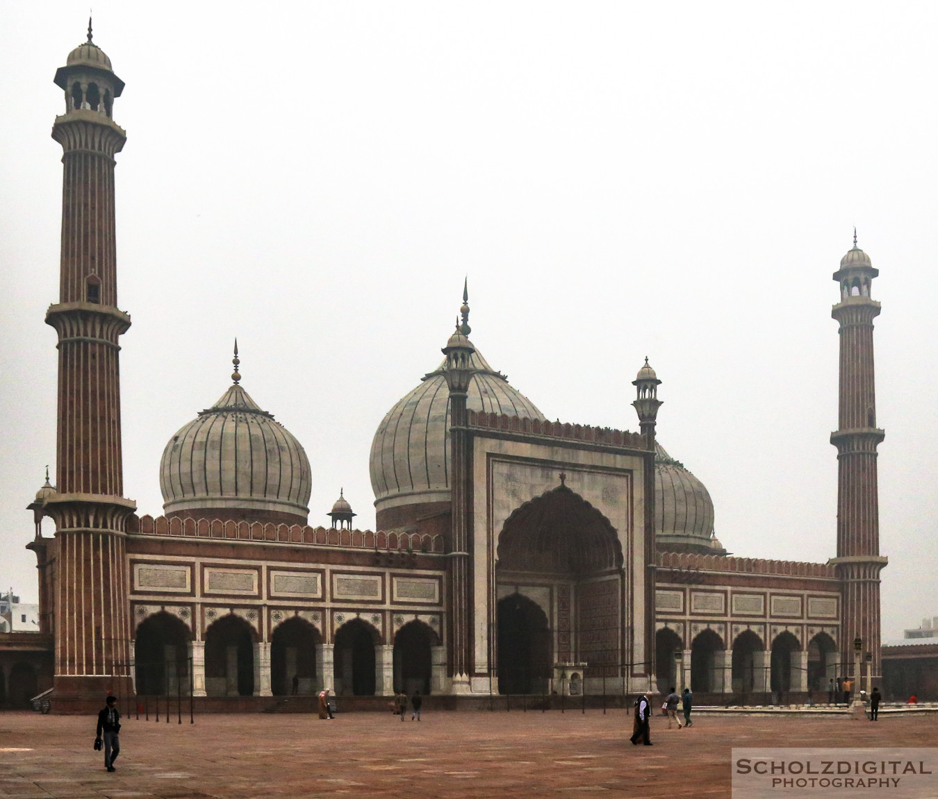 Asien, India, Indien, Jama Masjid in Delhi, Moschee, Shahjahanabad