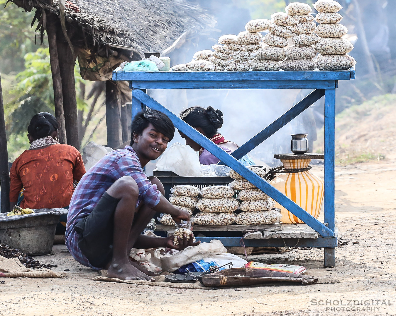 Cashew, Tamil Nadu, Indien, Rundreise