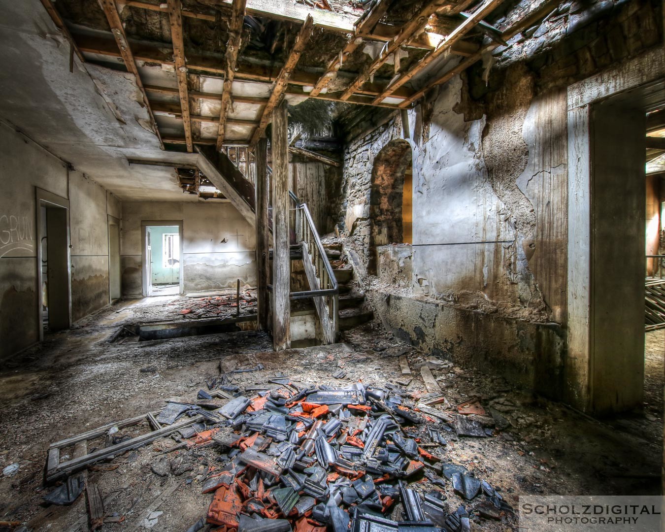 Treppe in HDR