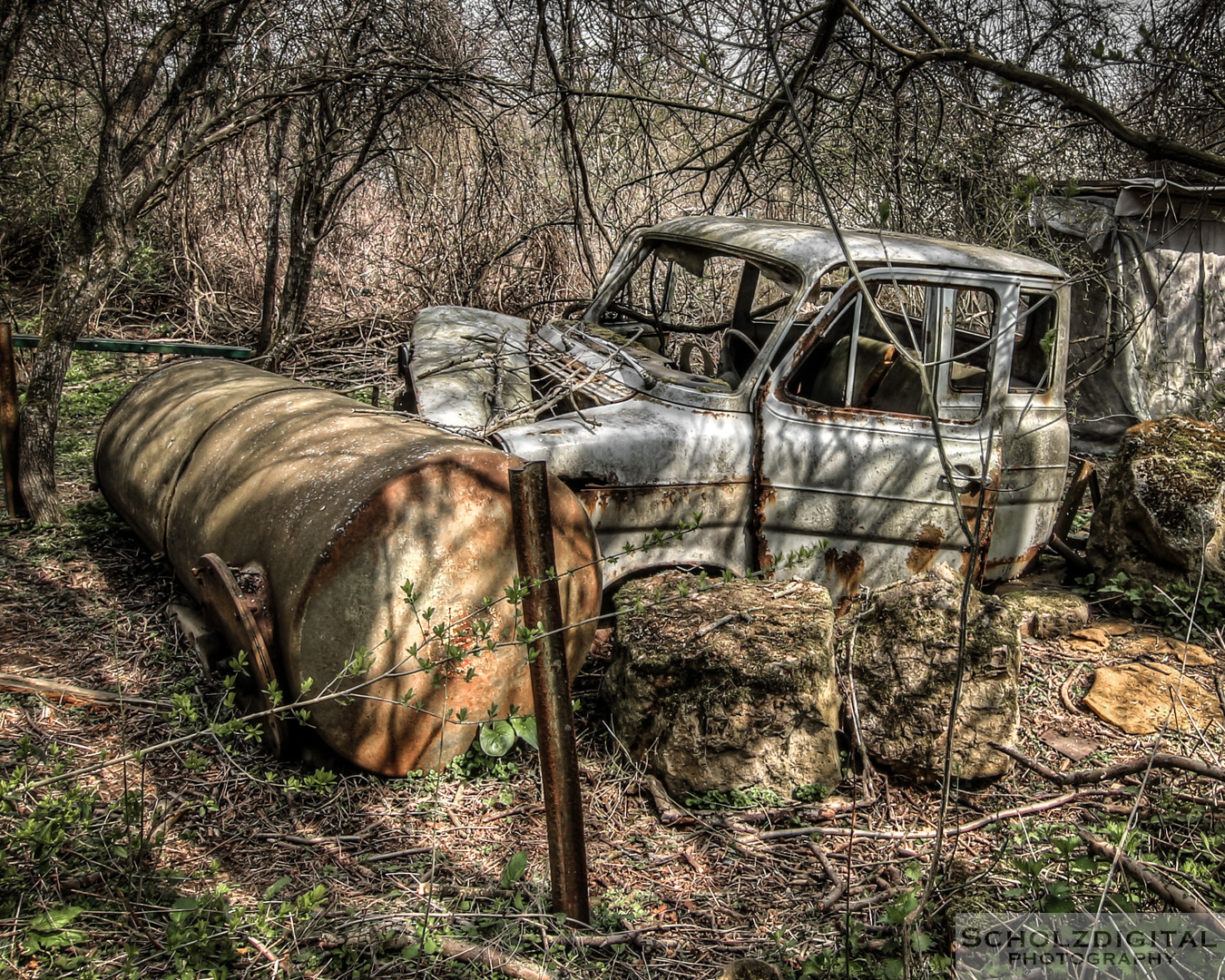 Urbex - verlassene Autos und lost in the forest