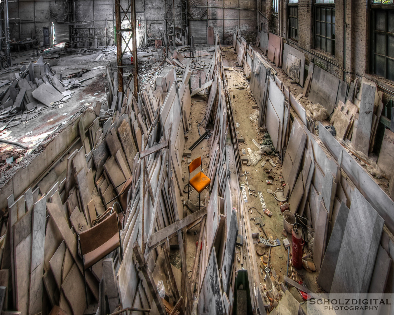 Naturstein, Marmor, Urbex, Urbex in Deutschland, Marmorhandel