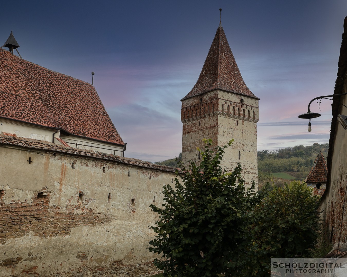 Mosna Meschen Kirchenburg Rumänien