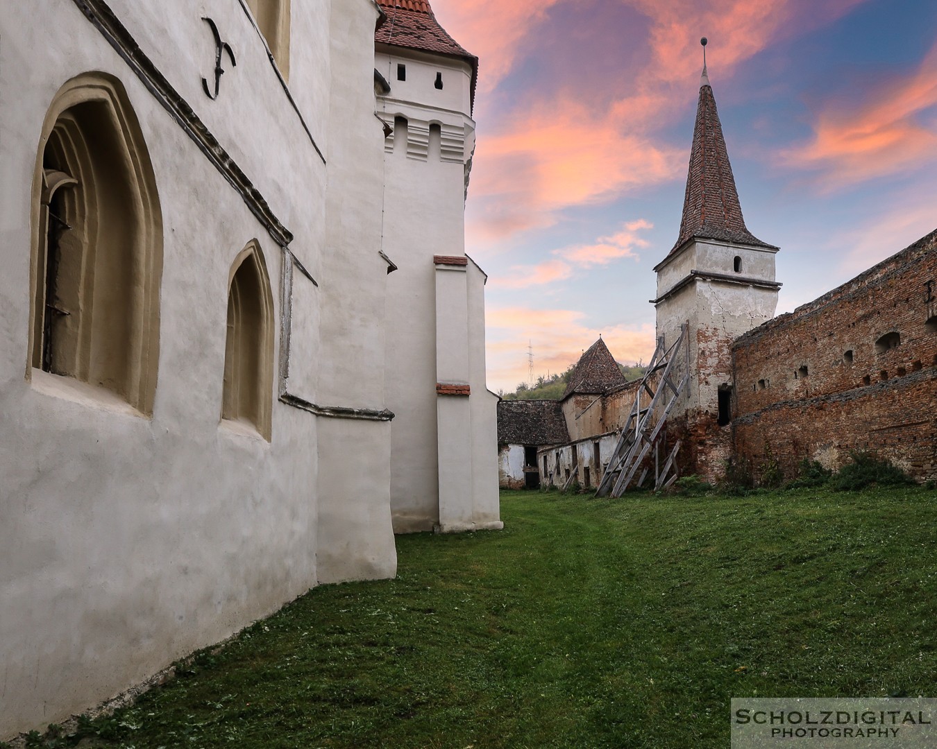 Mosna Meschen Kirchenburg Rumänien