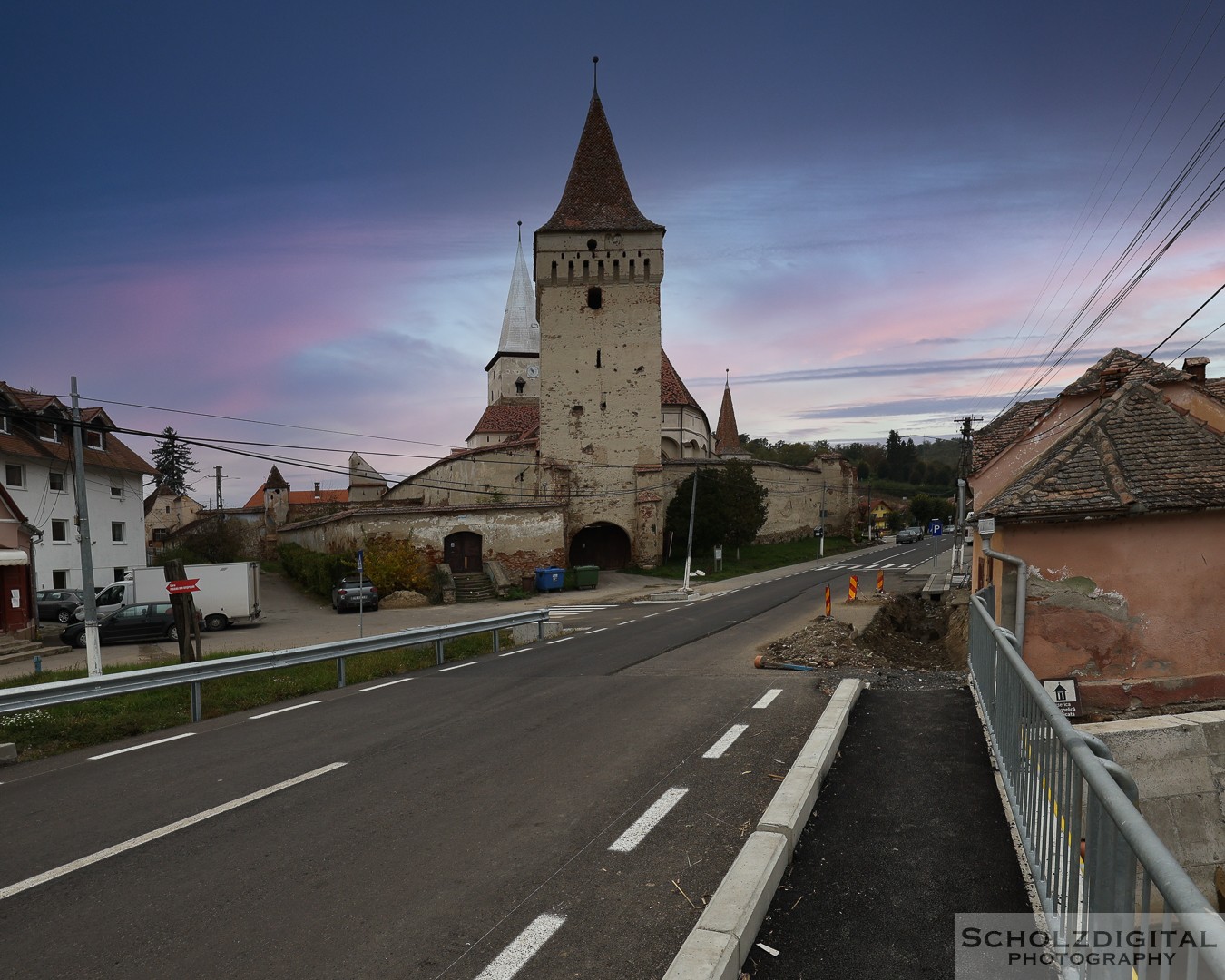 Mosna Meschen Kirchenburg Rumänien