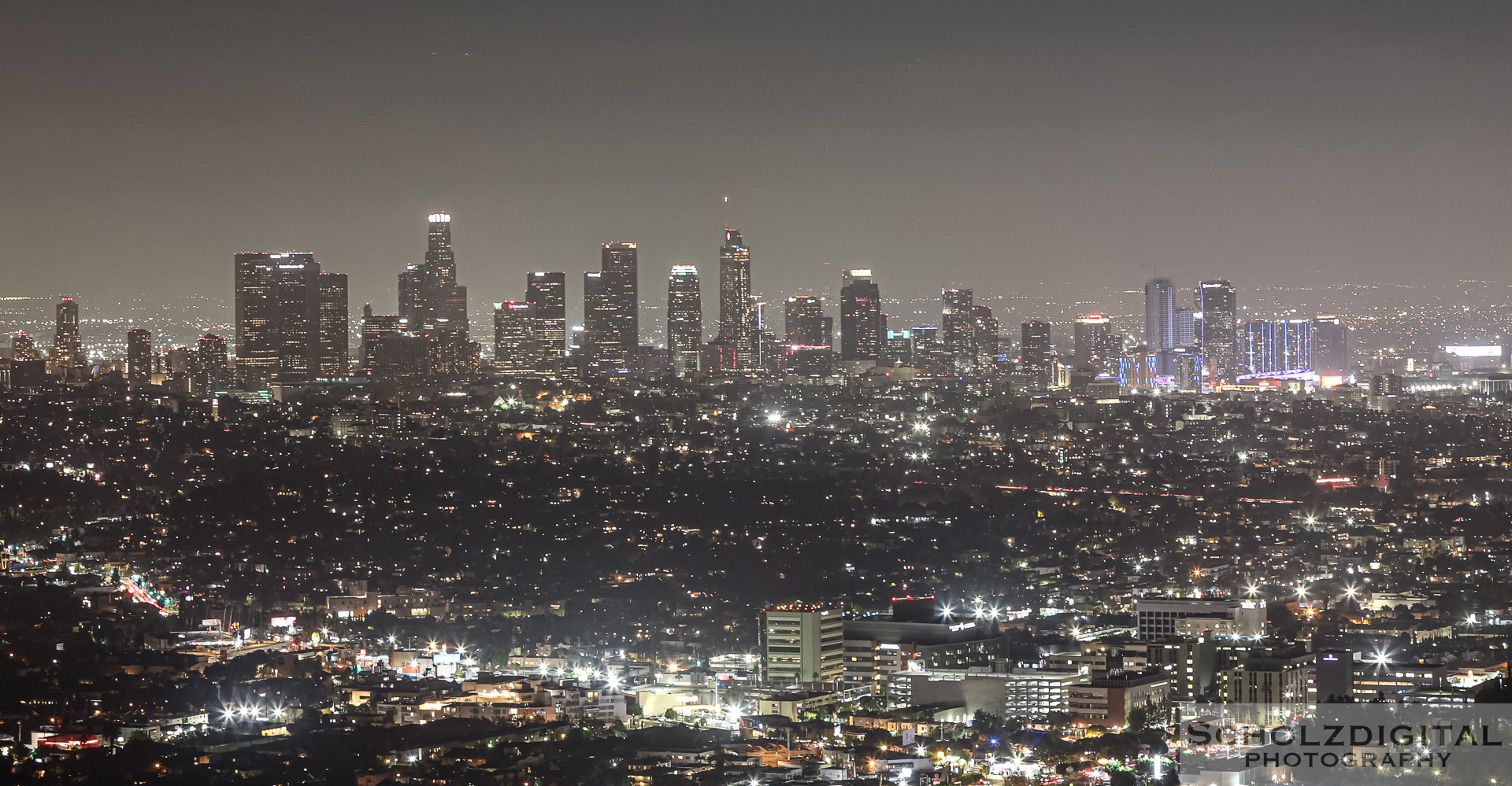 Los Angeles by night