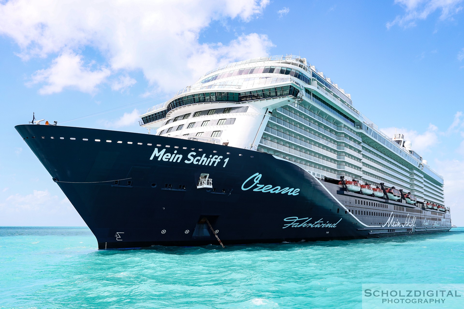 Mein Schiff 1 auf der Route Karibik & Mittelamerika