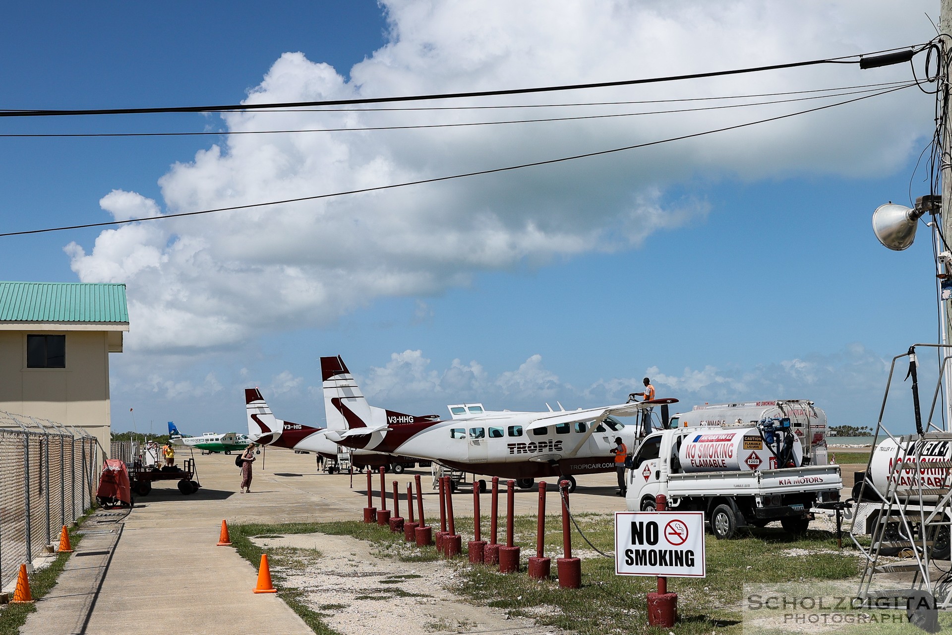 Cessna Flight Great Blue Hole