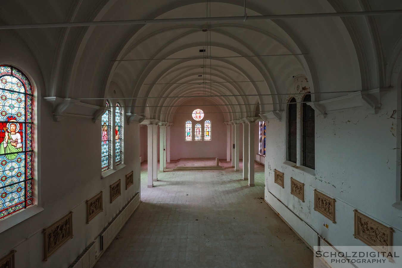 Neoromanische Kapelle aus der zweiten Hälfte des 19. Jahrhunderts