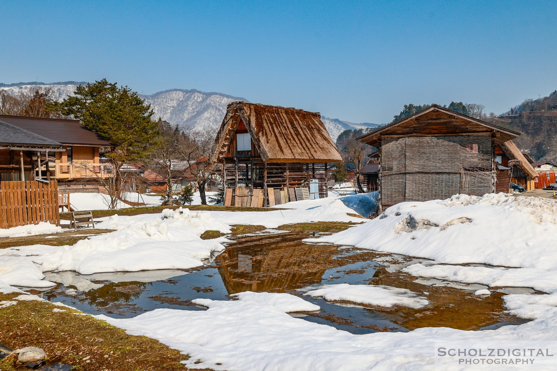 Japanische Alpen Shirakawa-go